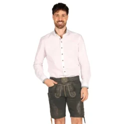 Oktoberfest Lederhosen Shorts Super Deluxe Grå Vintage