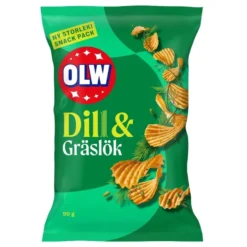 OLW Dill & Gräslök Chips