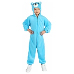 Onesie Blå Björn Barn Maskeraddräkt