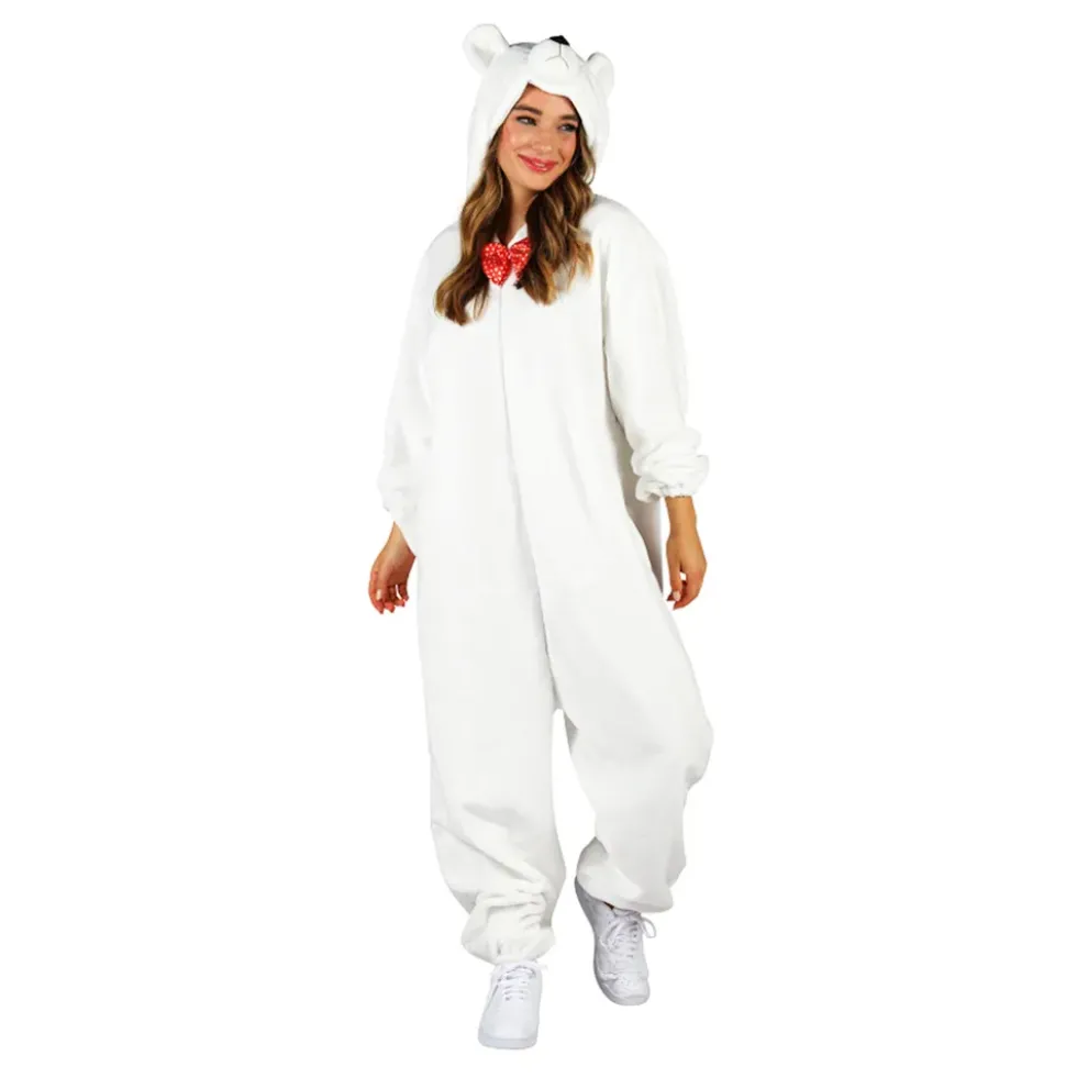 Onesie Isbjörn Maskeraddräkt