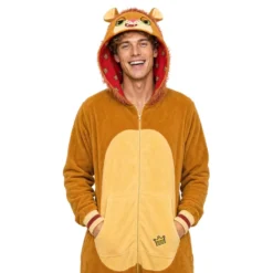 Onesie Lejon Maskeraddräkt