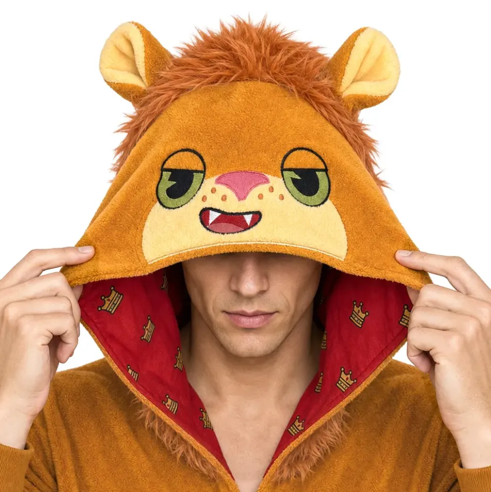 Onesie Lejon Maskeraddräkt