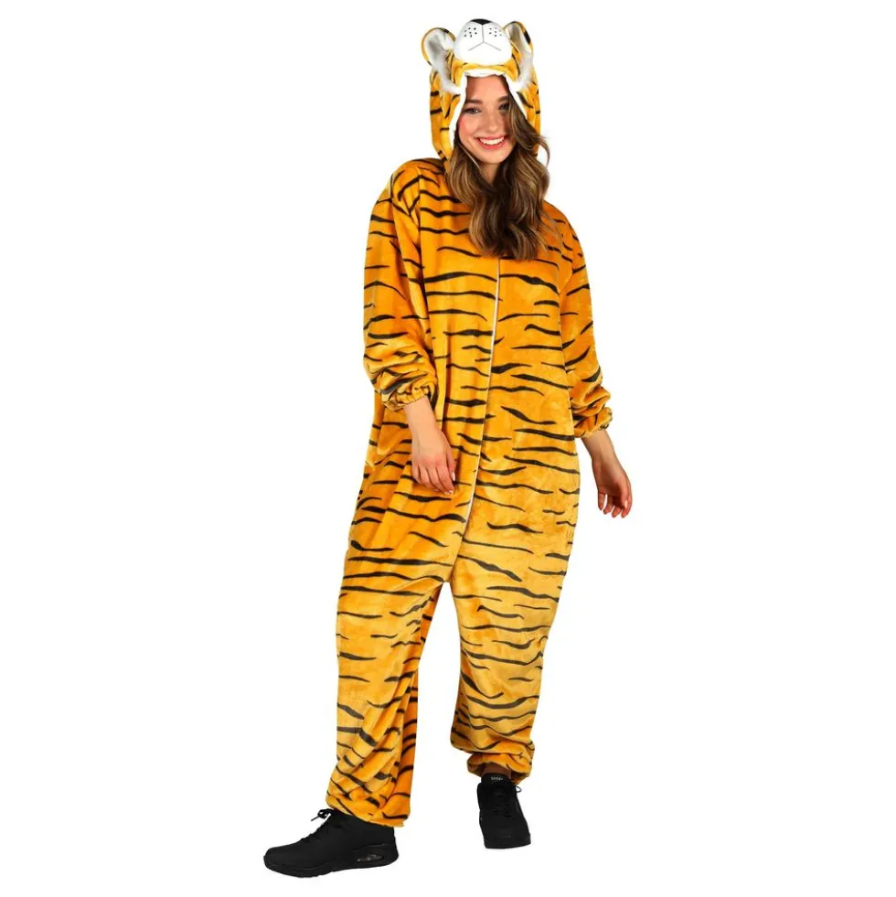 Onesie Tiger Maskeraddräkt