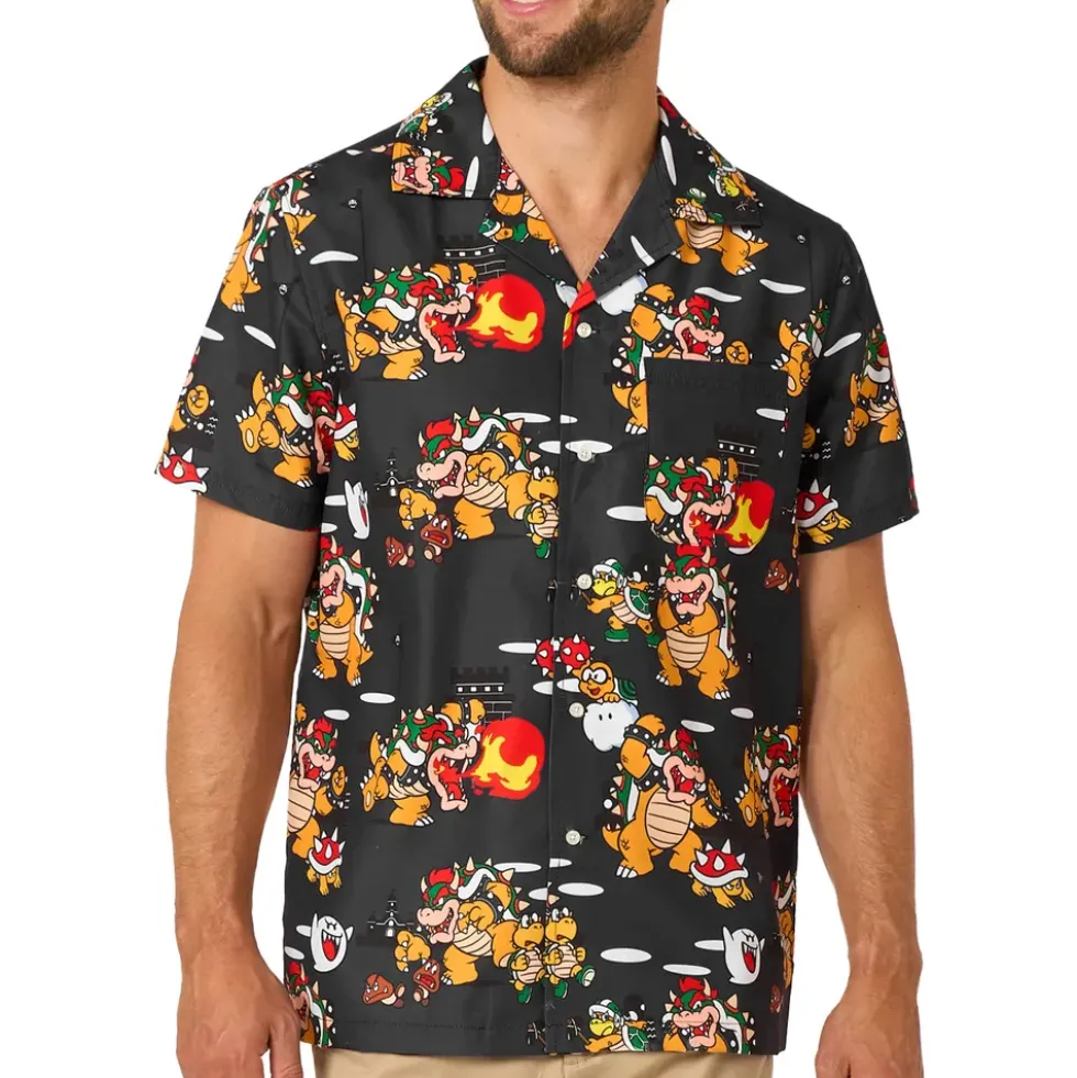 OppoSuits Bowsers Mayhem Skjorta