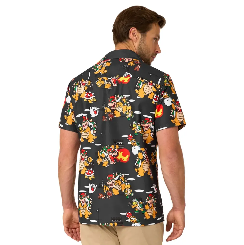 OppoSuits Bowsers Mayhem Skjorta