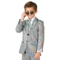 OppoSuits Boys Discoballer Kostym
