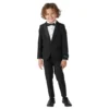 OppoSuits Boys Jet Set Black Smoking