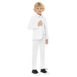 OppoSuits Boys Vit Kostym