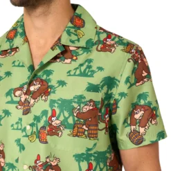 OppoSuits Donkey Kong Bananas Skjorta