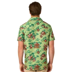 OppoSuits Donkey Kong Bananas Skjorta