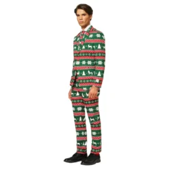 OppoSuits Festive Green Kostym