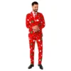OppoSuits Festivity Red Kostym