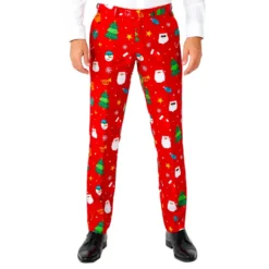 OppoSuits Festivity Red Kostym