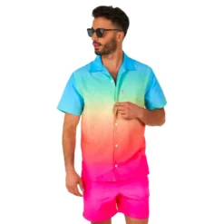 OppoSuits Funky Fade Shorts Kostym