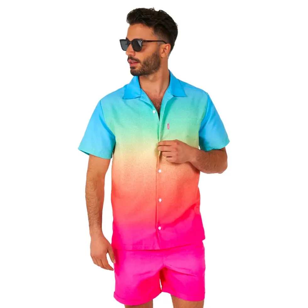 OppoSuits Funky Fade Shorts Kostym