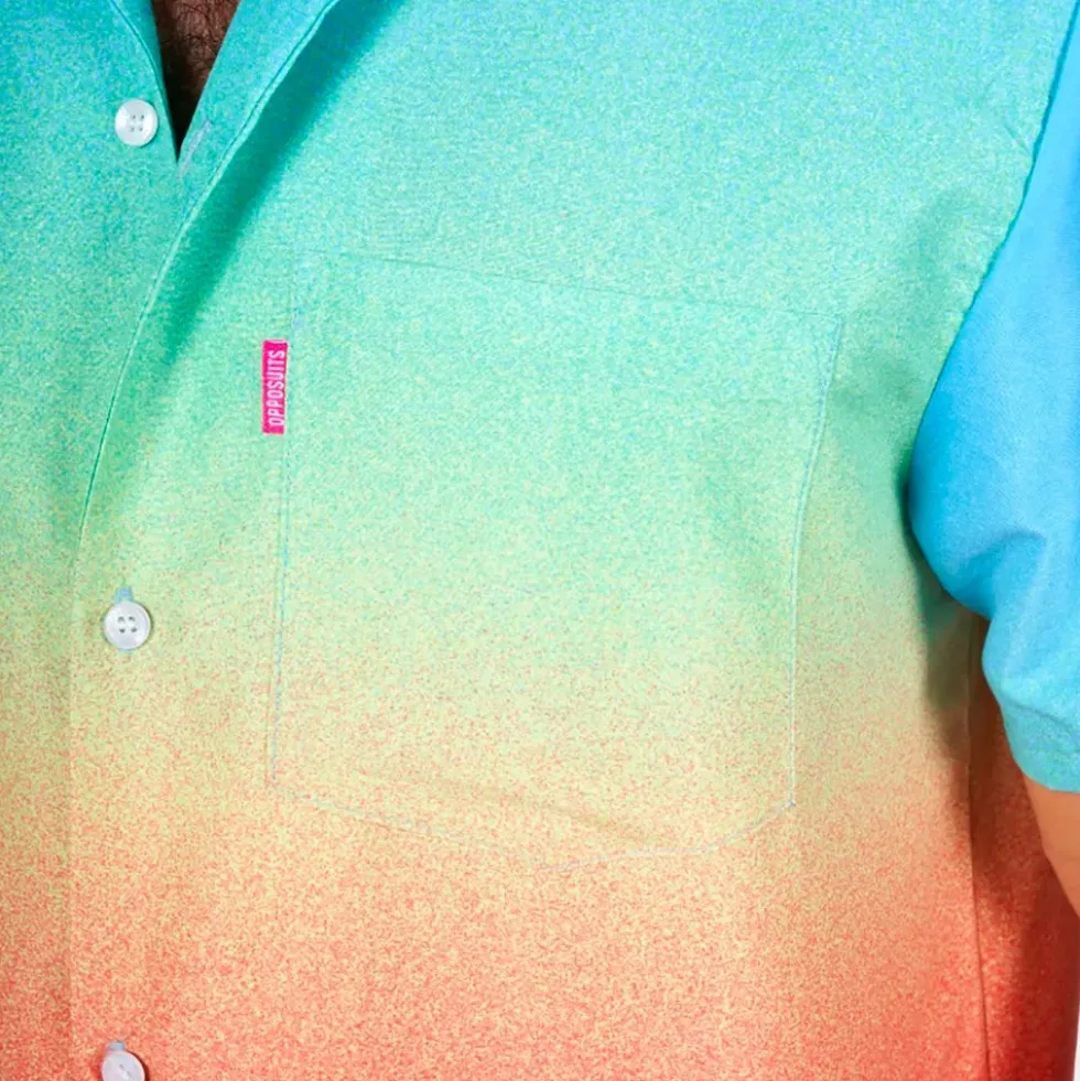 OppoSuits Funky Fade Shorts Kostym