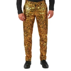 OppoSuits Golden Geo Star Kostym