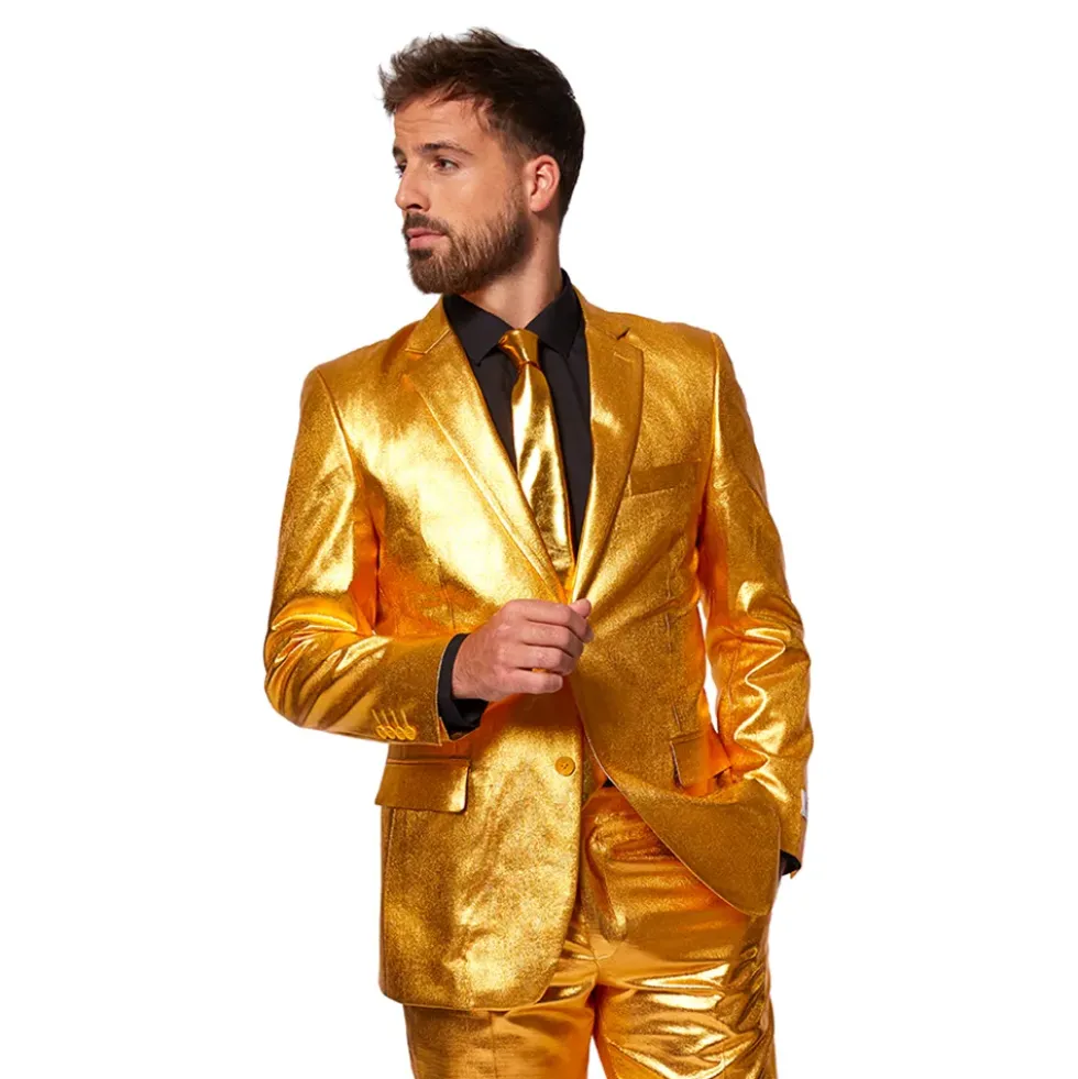 OppoSuits Groovy Gold Kostym