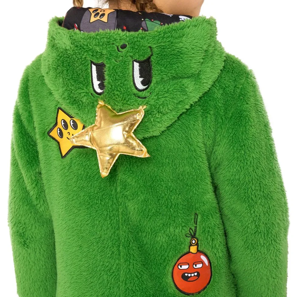 OppoSuits Julgran Barn Onesie