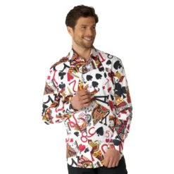 OppoSuits King of Clubs Skjorta