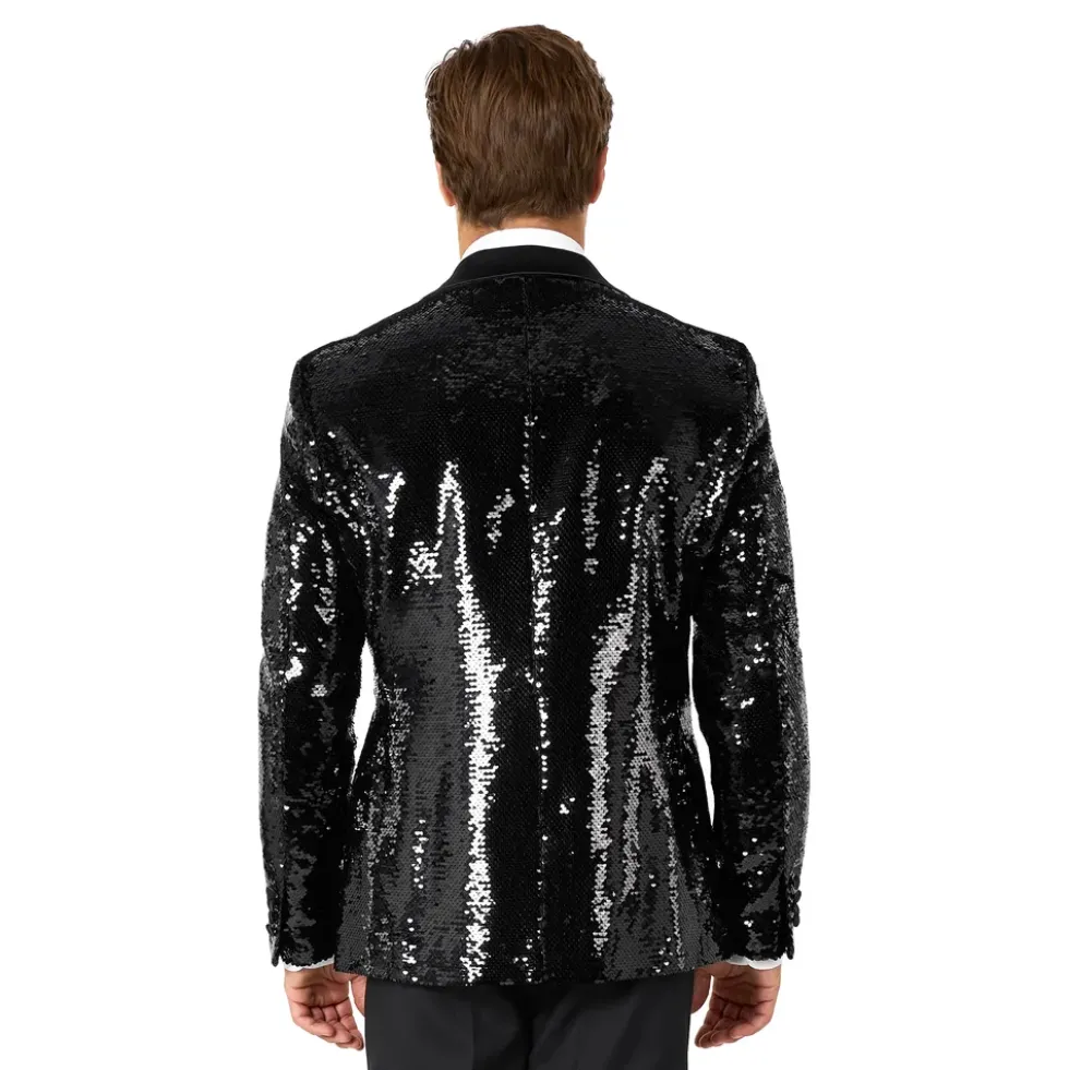 OppoSuits Paljettkavaj Briliant Svart