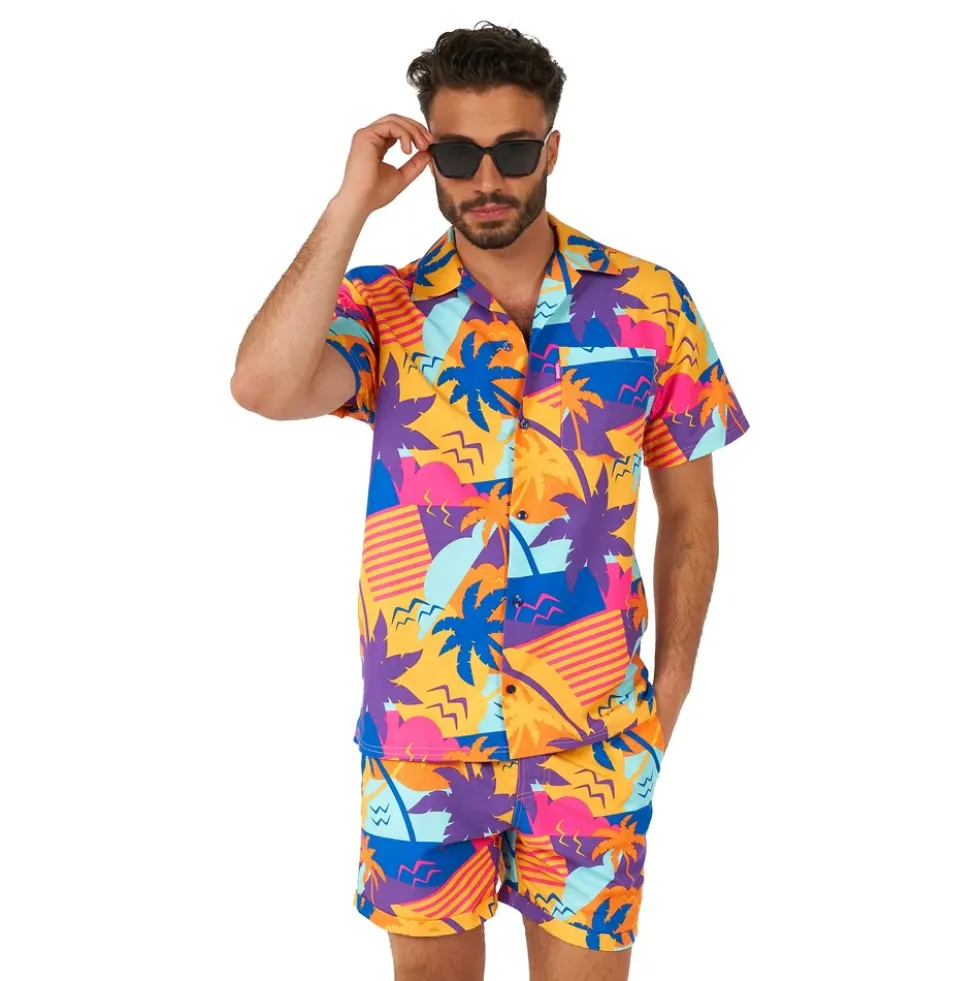 OppoSuits Palm Power Shorts Kostym