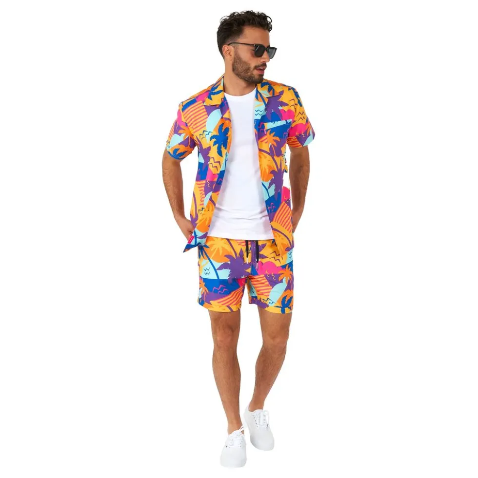 OppoSuits Palm Power Shorts Kostym