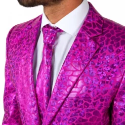 OppoSuits Peppy Pink Kostym