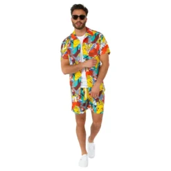 OppoSuits Pika Pikachu Shorts Kostym