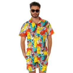 OppoSuits Pika Pikachu Shorts Kostym