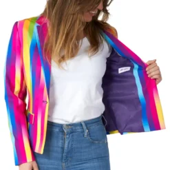 OppoSuits Rainbow Glaze Dam Kavaj