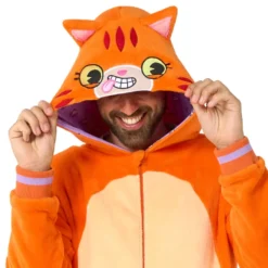 OppoSuits Röd Katt Onesie