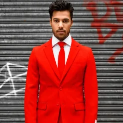 OppoSuits Red Devil Kostym