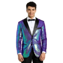 OppoSuits Sapphire Sequins Kostym