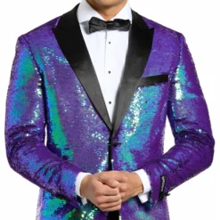 OppoSuits Sapphire Sequins Kostym