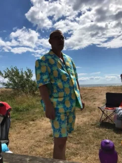 OppoSuits Shineapple Shorts Kostym