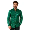 OppoSuits Shiny Shamrock Skjorta