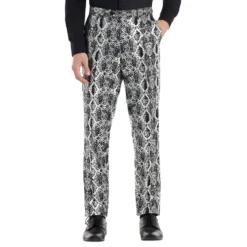 OppoSuits Silver Snake Kostym