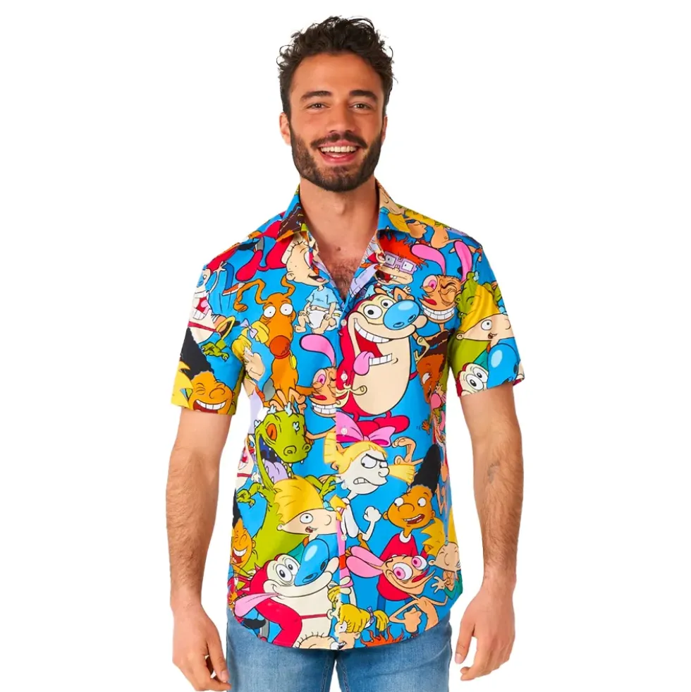 OppoSuits Skjorta Nickelodeon Cartoons
