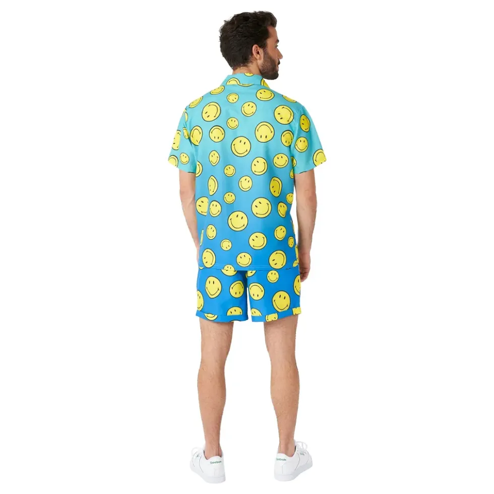 OppoSuits Smiley Summer Fade Shorts Kostym