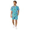 OppoSuits Sonic™ Green Hill Shorts Kostym