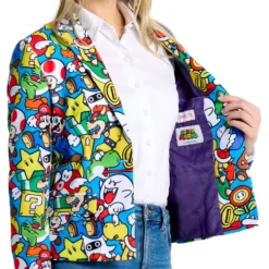 OppoSuits Super Mario Dam Kavaj