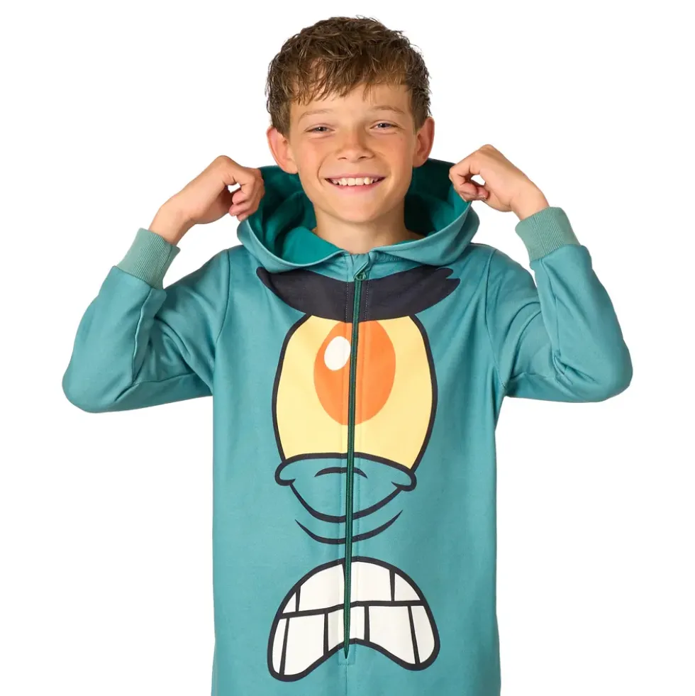 OppoSuits SvampBob Fyrkant Plankton Barn Onesie