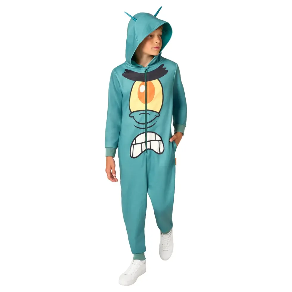 OppoSuits SvampBob Fyrkant Plankton Barn Onesie