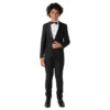 OppoSuits Teen Jet Set Black Smoking