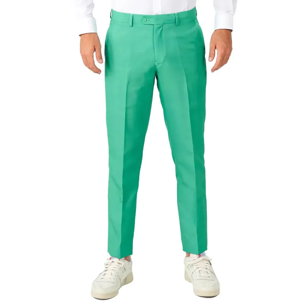 OppoSuits Trendy Turquoise Kostym