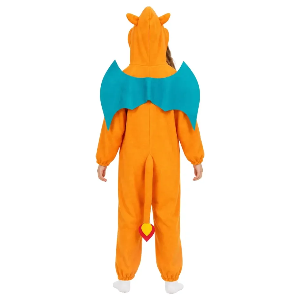 Orange Drake Barn Maskeraddräkt