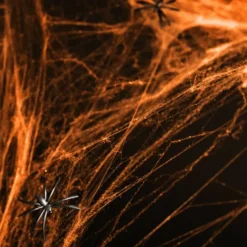 Orange Spindelnät