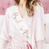 Ordensband Bride To Be Vit/Rosé