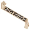 Ordensband Happy Birthday Guld